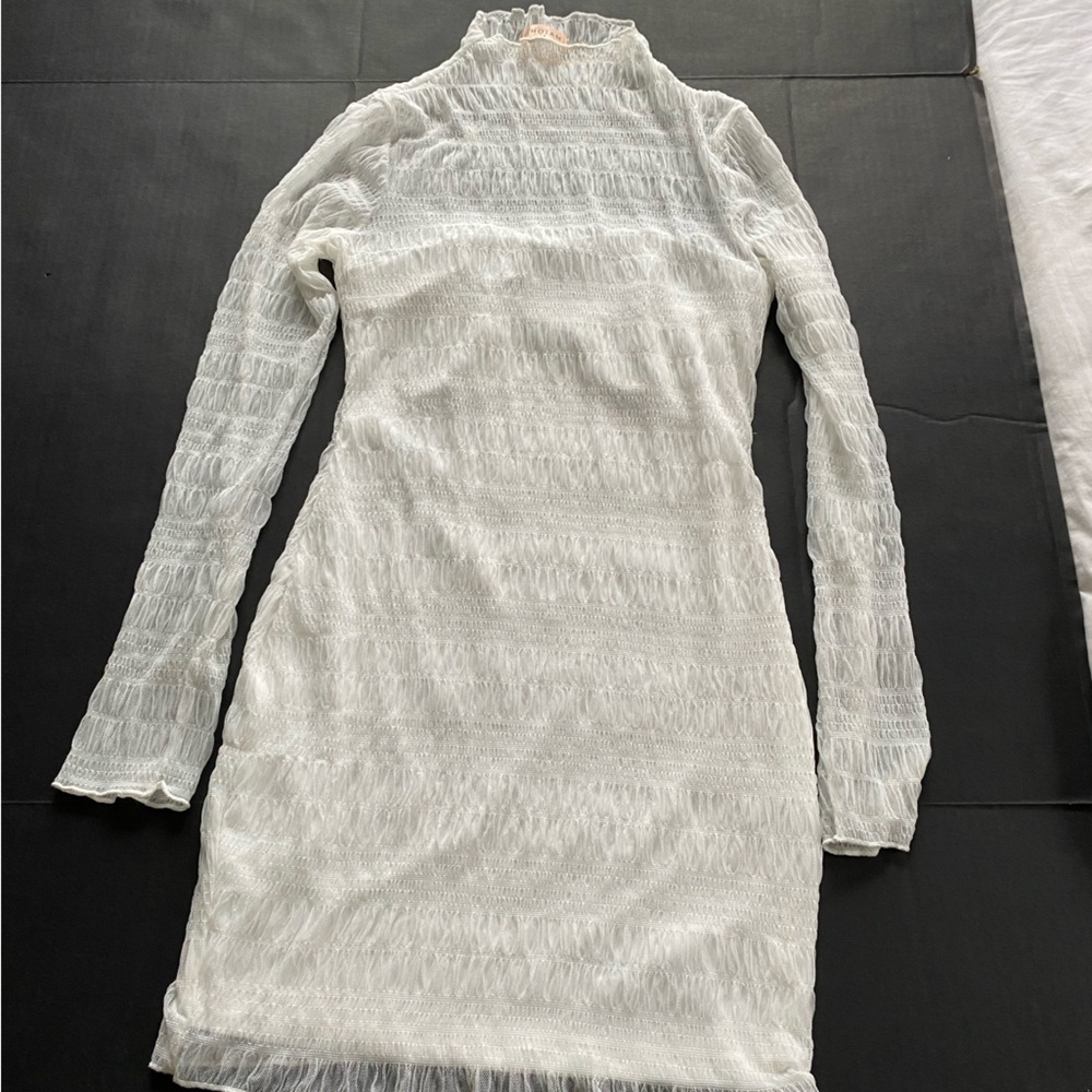 White lacy dress